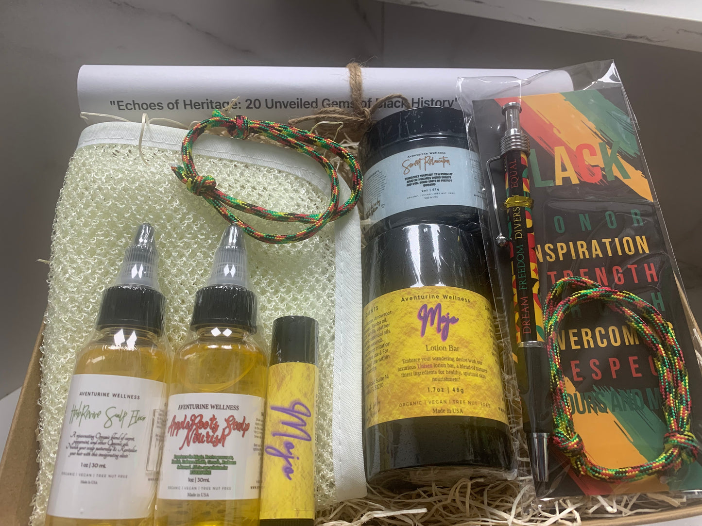 In Celebration of Black History - "Roots & Radiance: Afro-Care Wellness Bundle"
