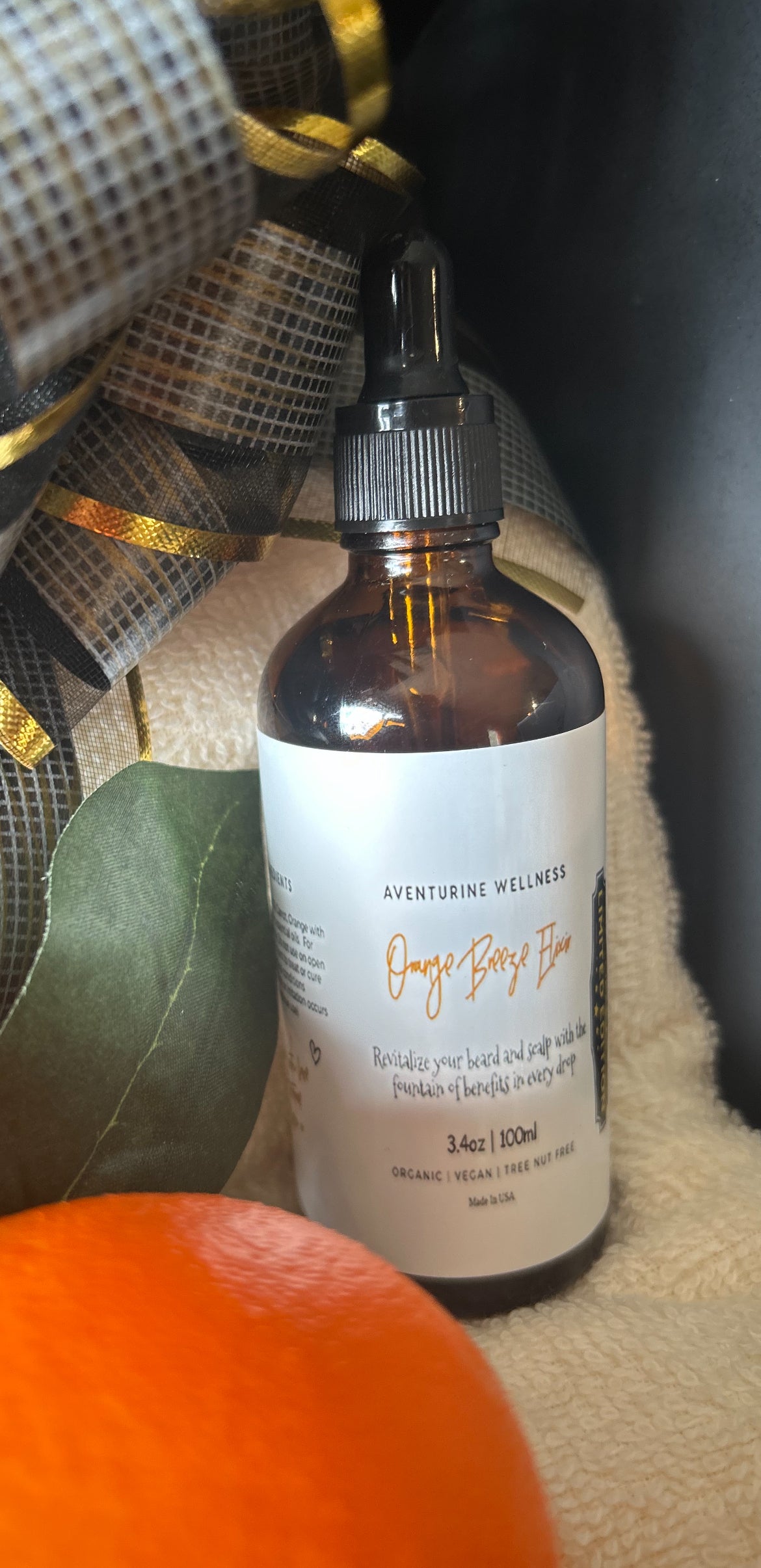 3.4 Orange Breeze Elixir ( beard & scalp care)