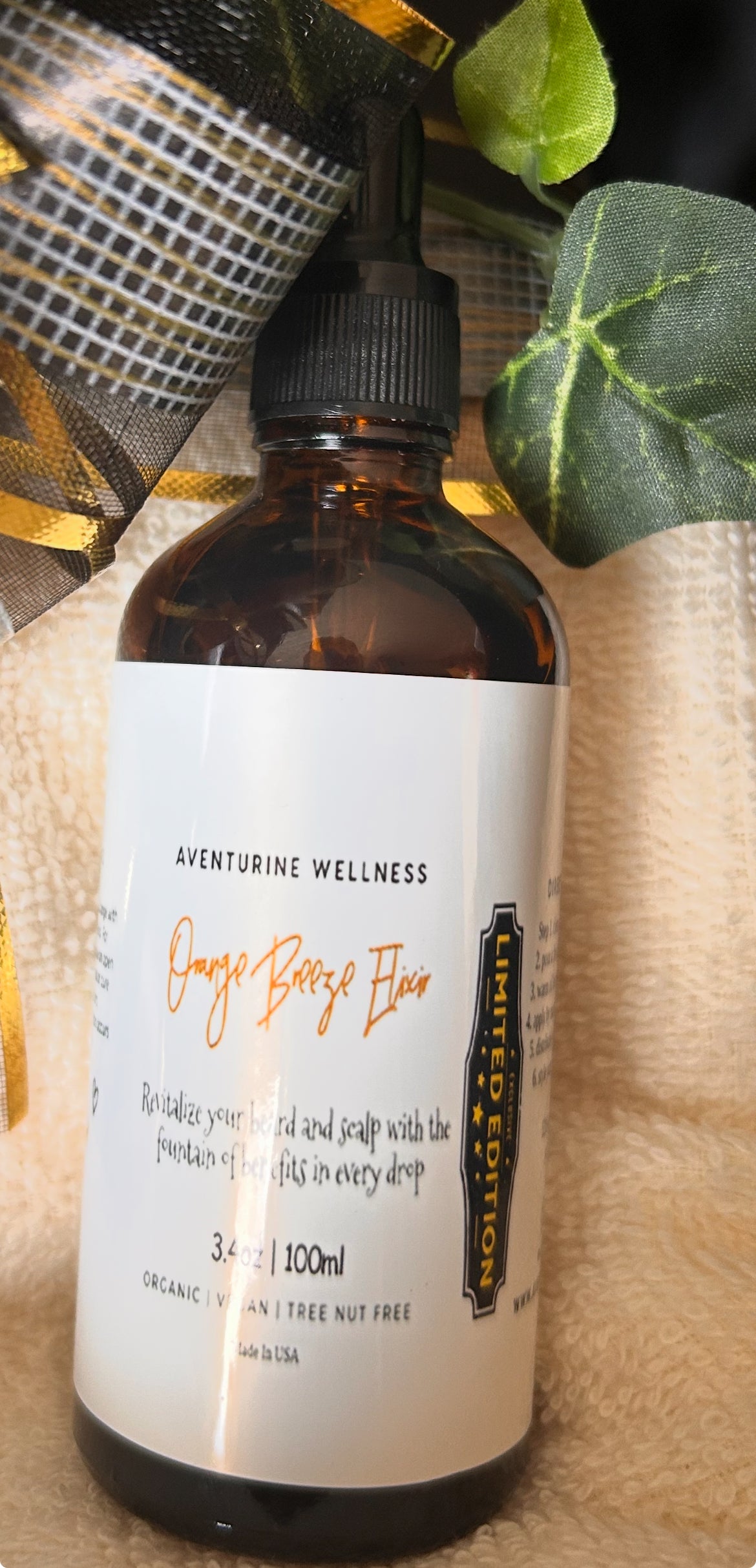3.4 Orange Breeze Elixir ( beard & scalp care)