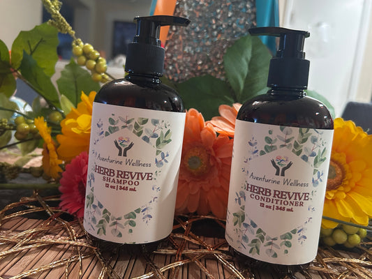 HerbRevive: Shampoo & Conditioner Bundle Set