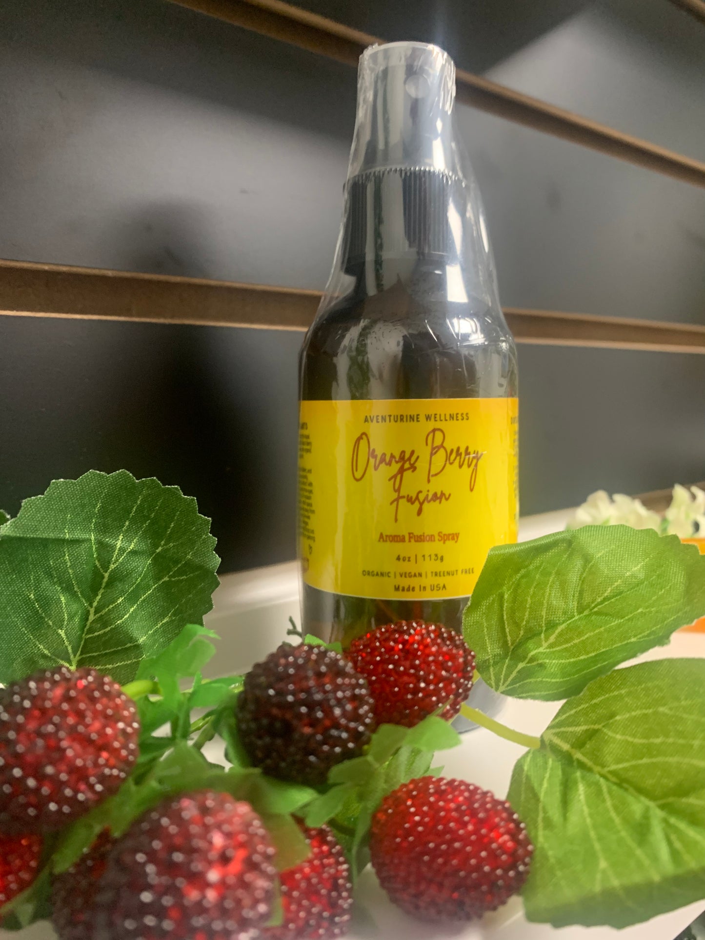 Orange Berry Fusion (Organic Room spray)