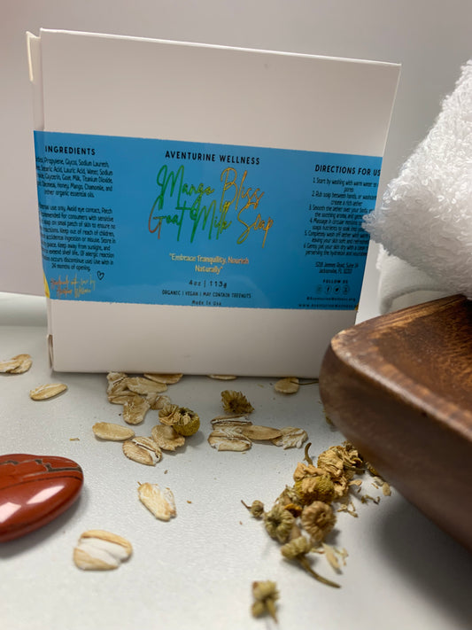 Mango Bliss Goat Milk Soap (Oatmeal & Chamomile)