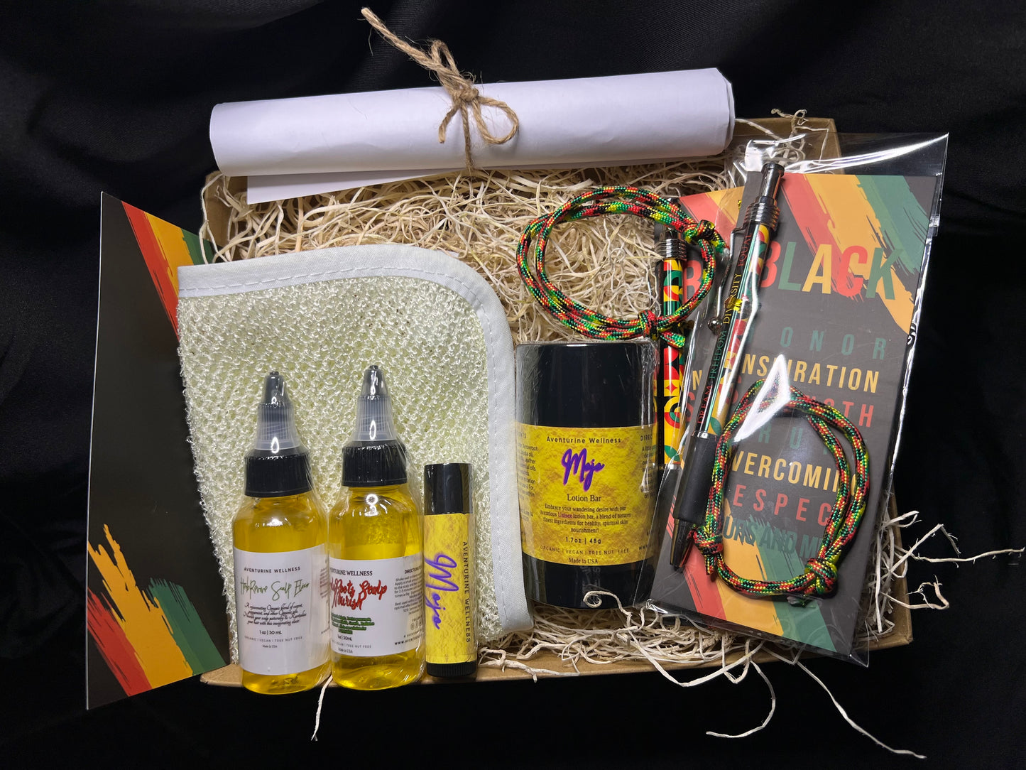 In Celebration of Black History -  "Roots & Radiance: Afro-Care Wellness Bundle"