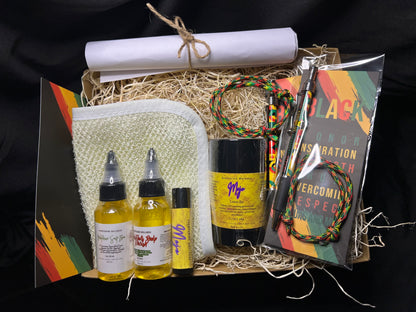 In Celebration of Black History -  "Roots & Radiance: Afro-Care Wellness Bundle"